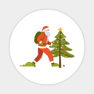 SantaStrides Magnet